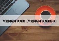 東營網站建設費用（東營網站建設費用標準）
