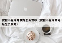 微信小程序開(kāi)發(fā)好怎么發(fā)布（微信小程序做完后怎么發(fā)布）